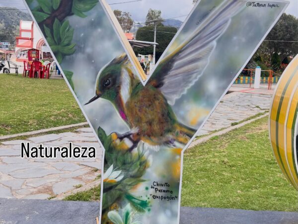 YO ❤️ MURILLO… cada letra tiene una historia. Detrás de este letrero hay mucho más…